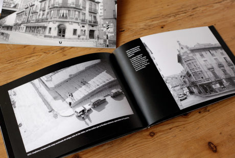 Ejemplo del interior de un libro impreso en calidad láser fotográfica blanco y negro.