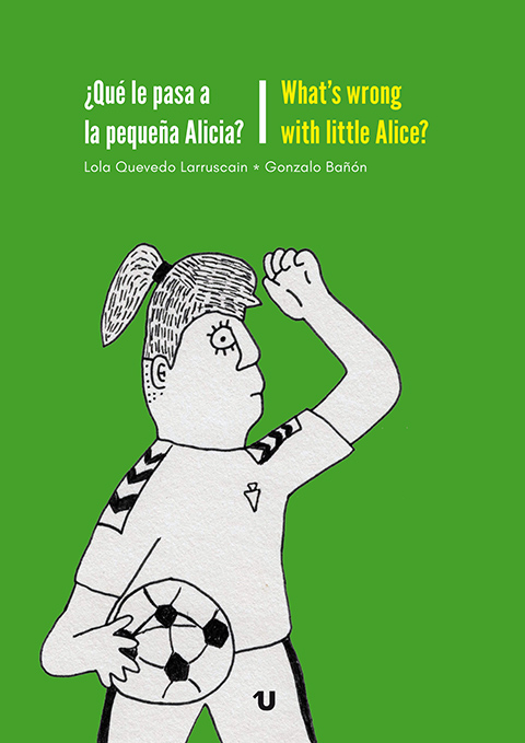 Portada del libro "¿Qué le pasa a la pequeña Alicia?"