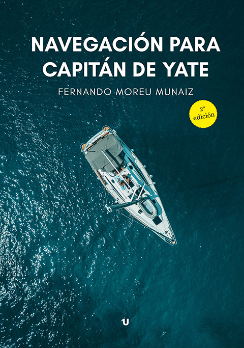 Portada del libro "Navegación para capitán de yate (2ª edición)"