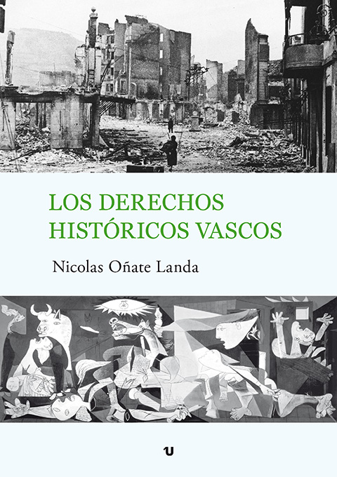 Portada del libro "Los Derechos Históricos Vascos"