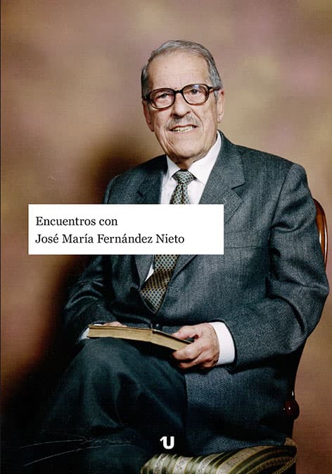 Portada del libro Encuentros con José María Fernández Nieto