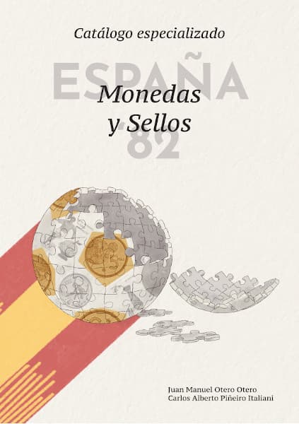 Portada del libro Catálogo especializado de monedas y sellos España '82