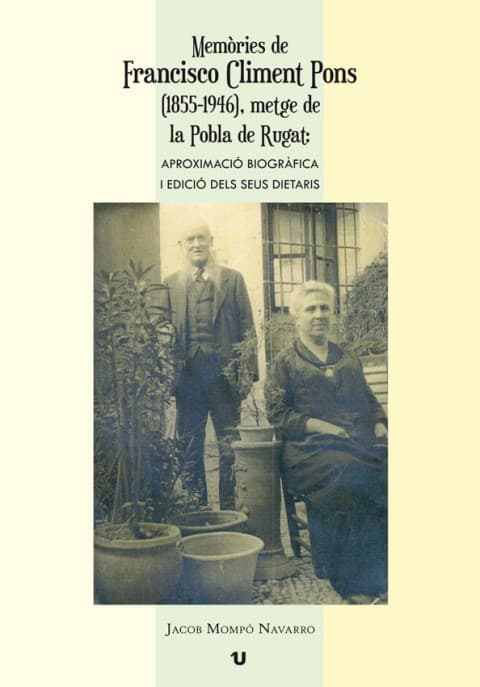 Portada del libro Memòries de Francisco Climent Pons (1855-1946), metge de la Pobla de Rugat